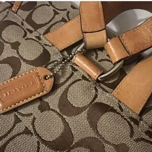 Coach | Bags | Coach Vintage Y2k Backpack Signature Backpack  display picture 3